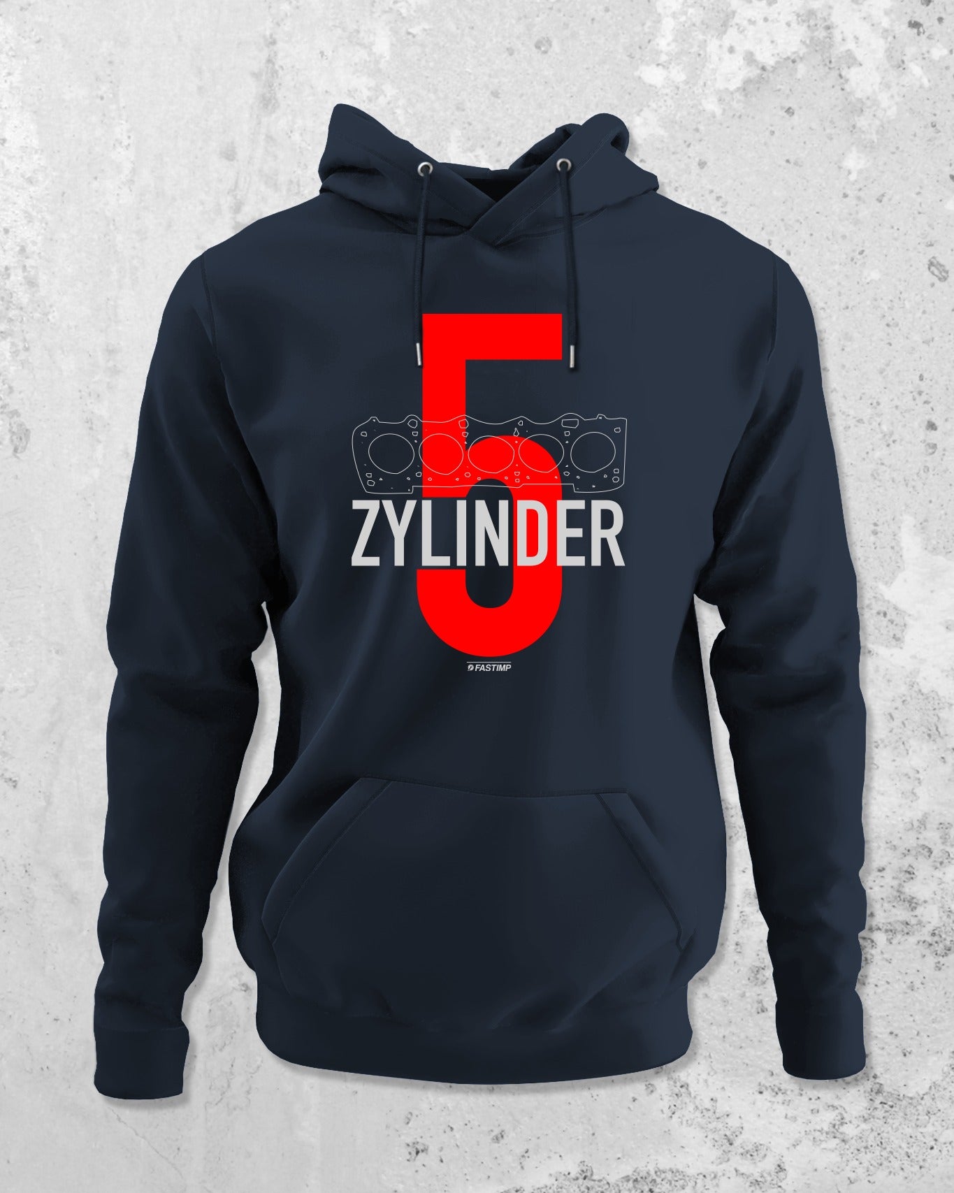 5 Zylinder | Zylinderkopfdichtung  - Unisex Organic Hoodie