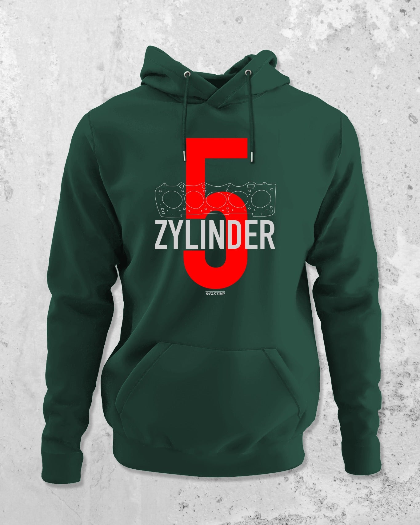 5 Zylinder | Zylinderkopfdichtung  - Unisex Organic Hoodie